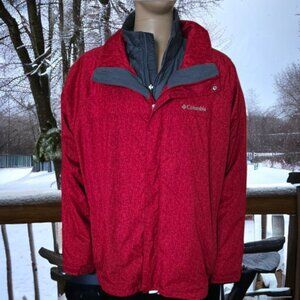 COLUMBIA (2XL) INTERCHANGE Thermal Coil 2 Jacket with detachable hood.